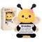 Grandma Gifts, Birthday Gifts for Grandma from Granddaughter Grandson - Cute Handmade Crochet Bee - Valentines Birthday Mothers Day Present for Grandmother, Emotional Support Crochet Decor